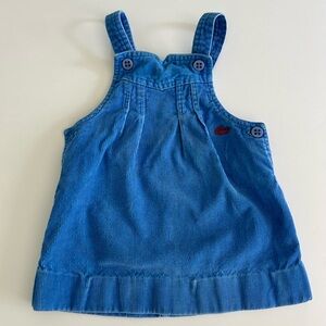 Vintage Izod Lacoste Corduroy Dress Toddler 3T